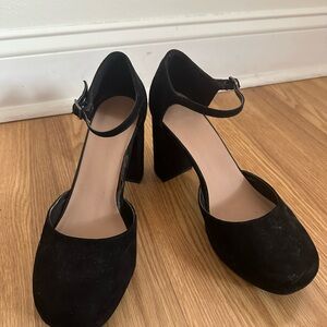 Elegant Black Women's Heels